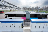 Netherlands. Electric bus terminal.